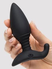 Plug Anal Vibrador con Control por App 9 cm Hush de Lovense, Negro , hi-res
