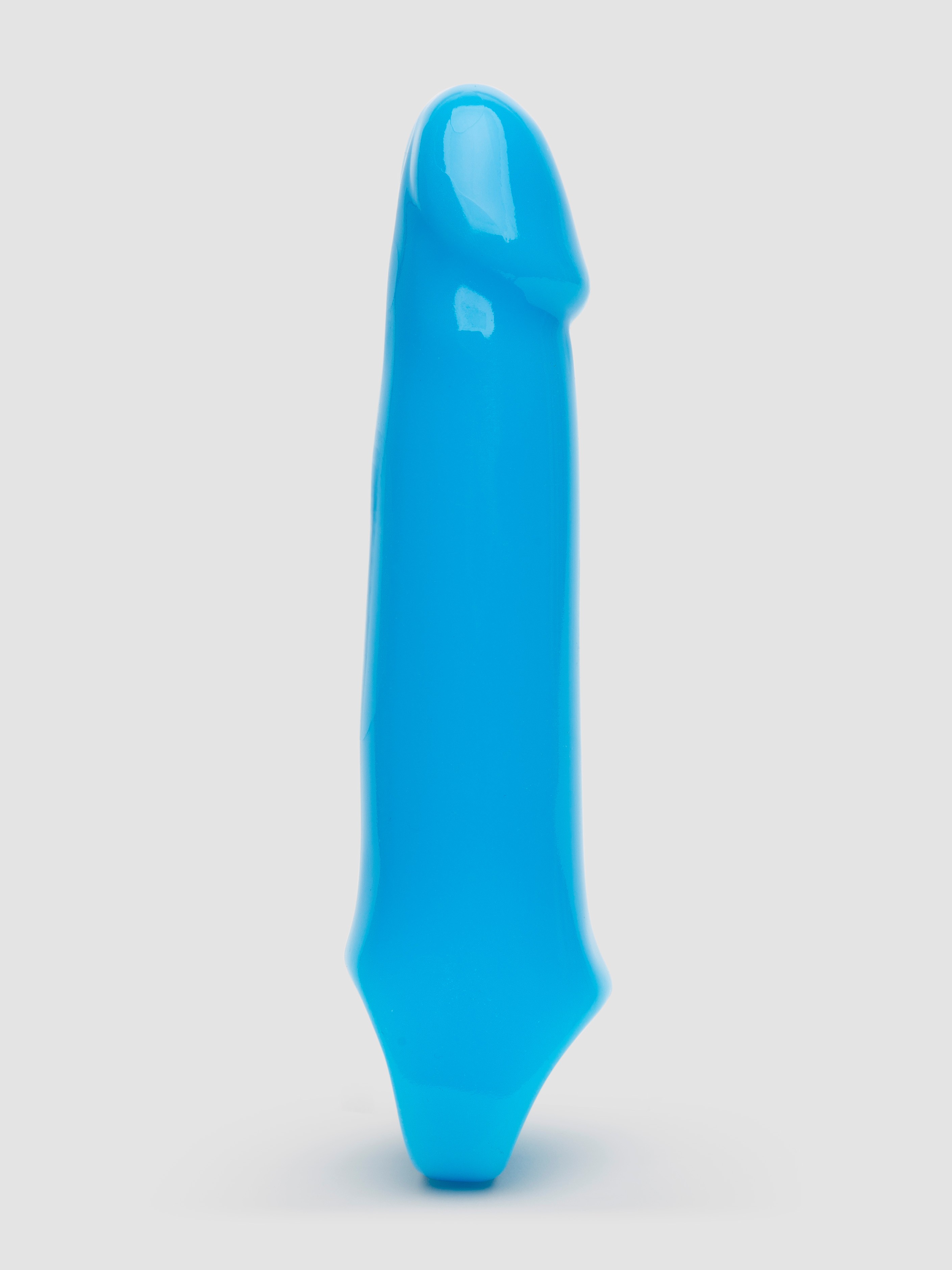 Firefly Glow-in-the-Dark 1 Extra Inch Penis Extender 9 Inch, Blue, hi-res