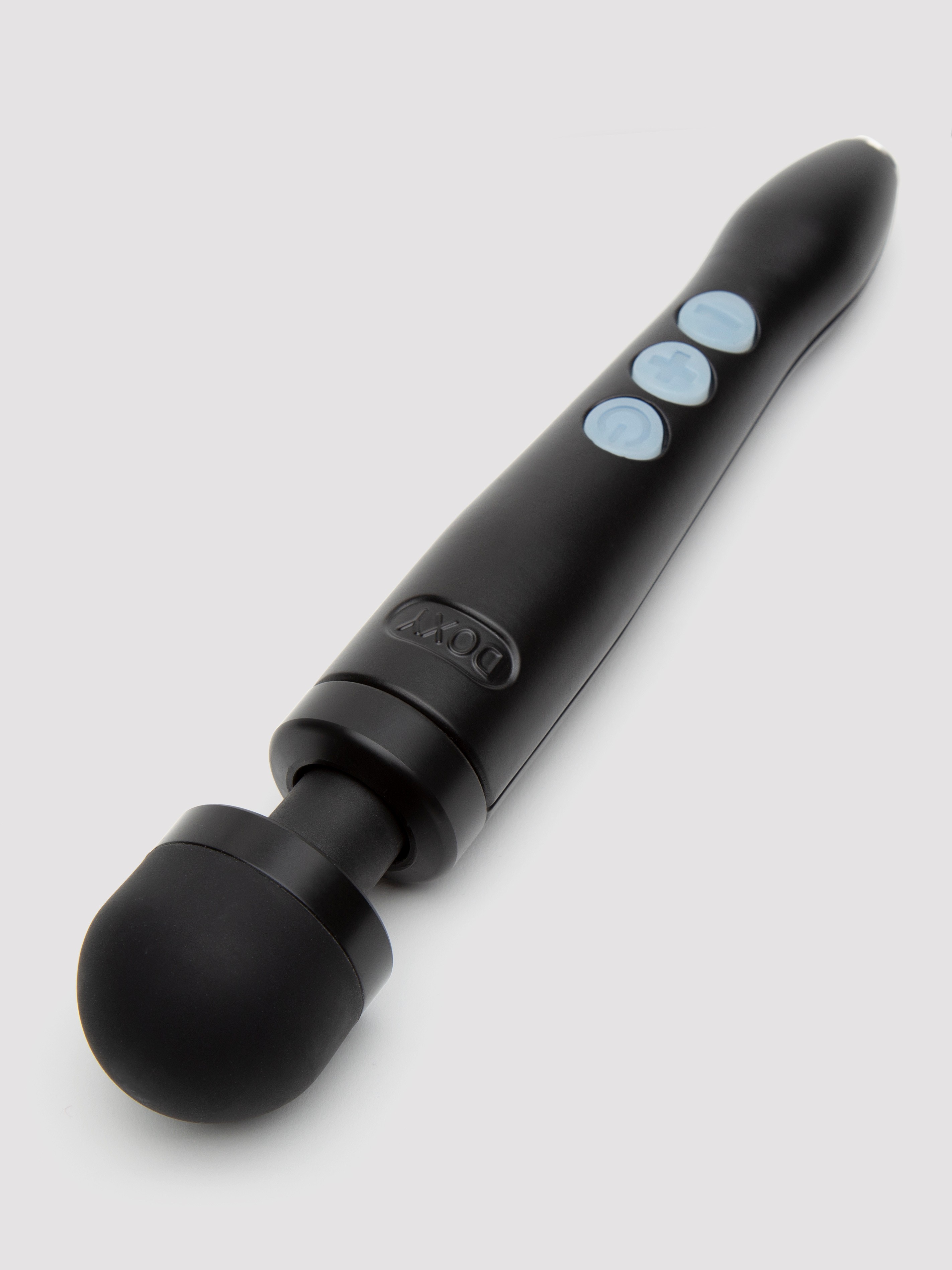 Doxy Die Cast 3R Rechargeable Wand Massager, Black, hi-res