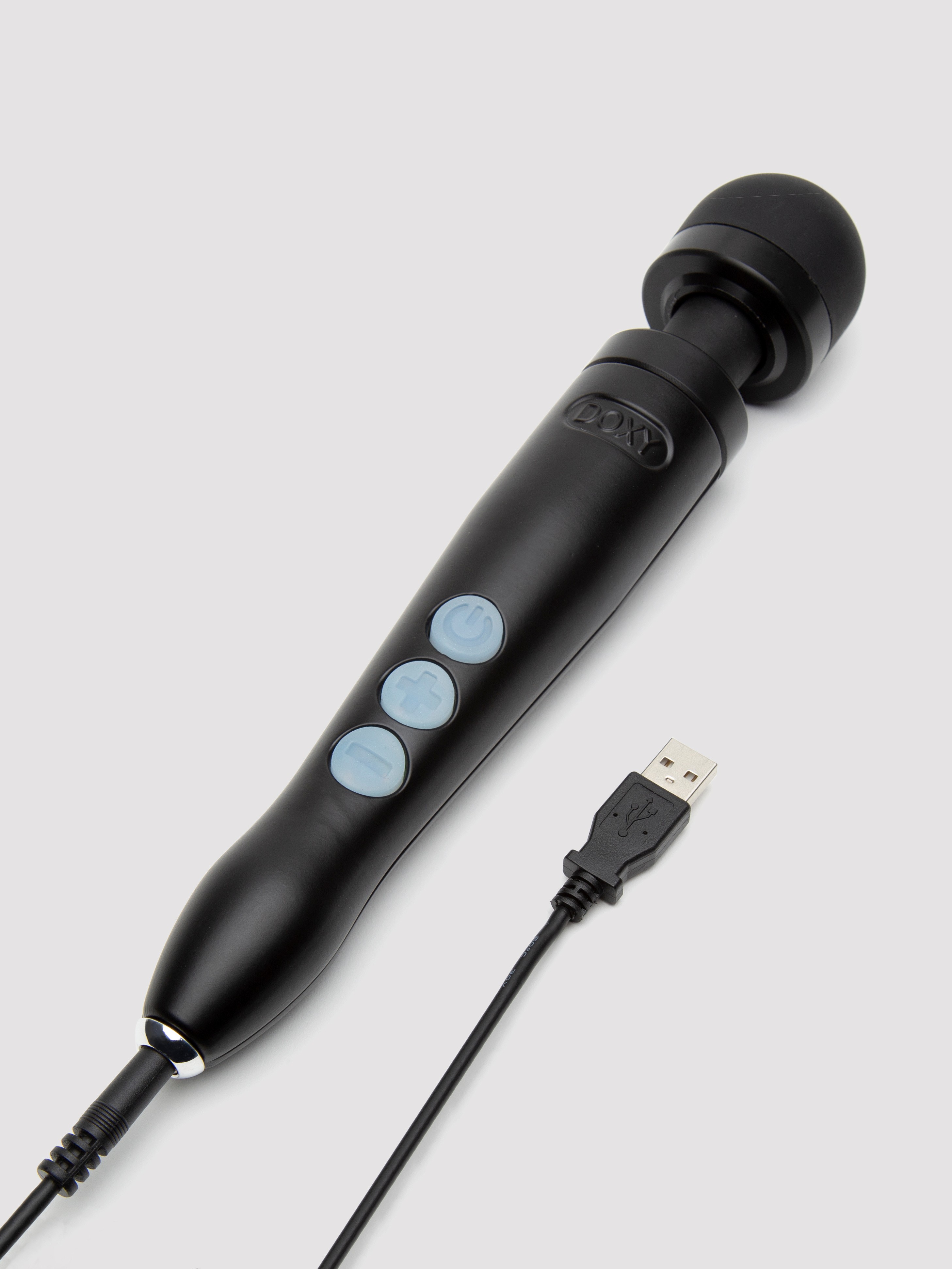 Doxy Die Cast 3R Rechargeable Wand Massager, Black, hi-res