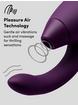 Womanizer X Lovehoney InsideOut Rechargeable G-Spot and Clitoral Stimulator, Purple, hi-res