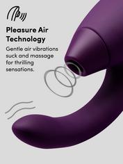 Womanizer X Lovehoney InsideOut Rechargeable G-Spot and Clitoral Stimulator, Purple, hi-res
