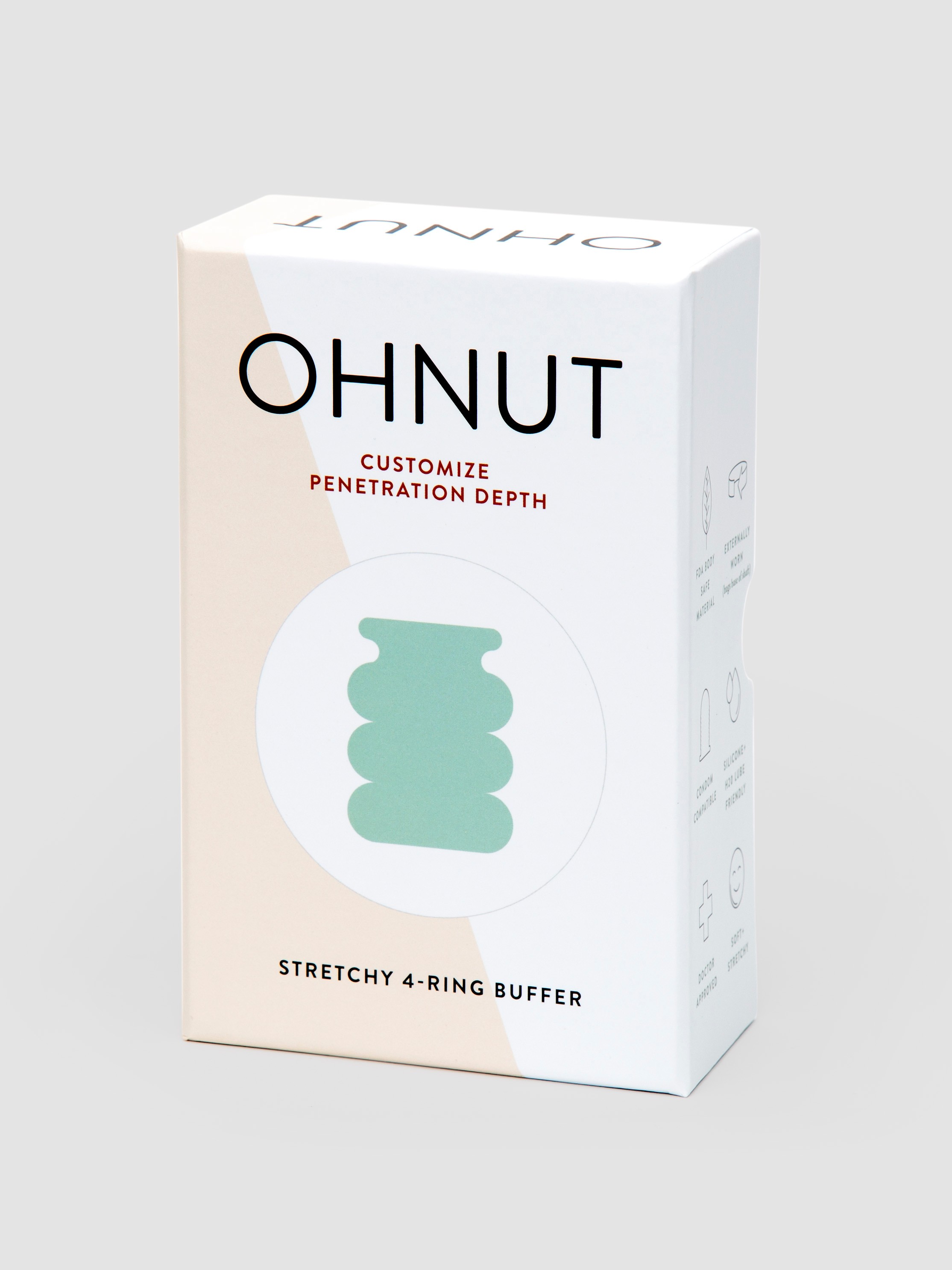 OHNUT Wearable Stretchy Bumper Ring Set, Green, hi-res