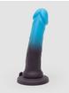 Gode réaliste couleur changeante silicone luxe 18 cm, Lifelike Lover, Noir, hi-res