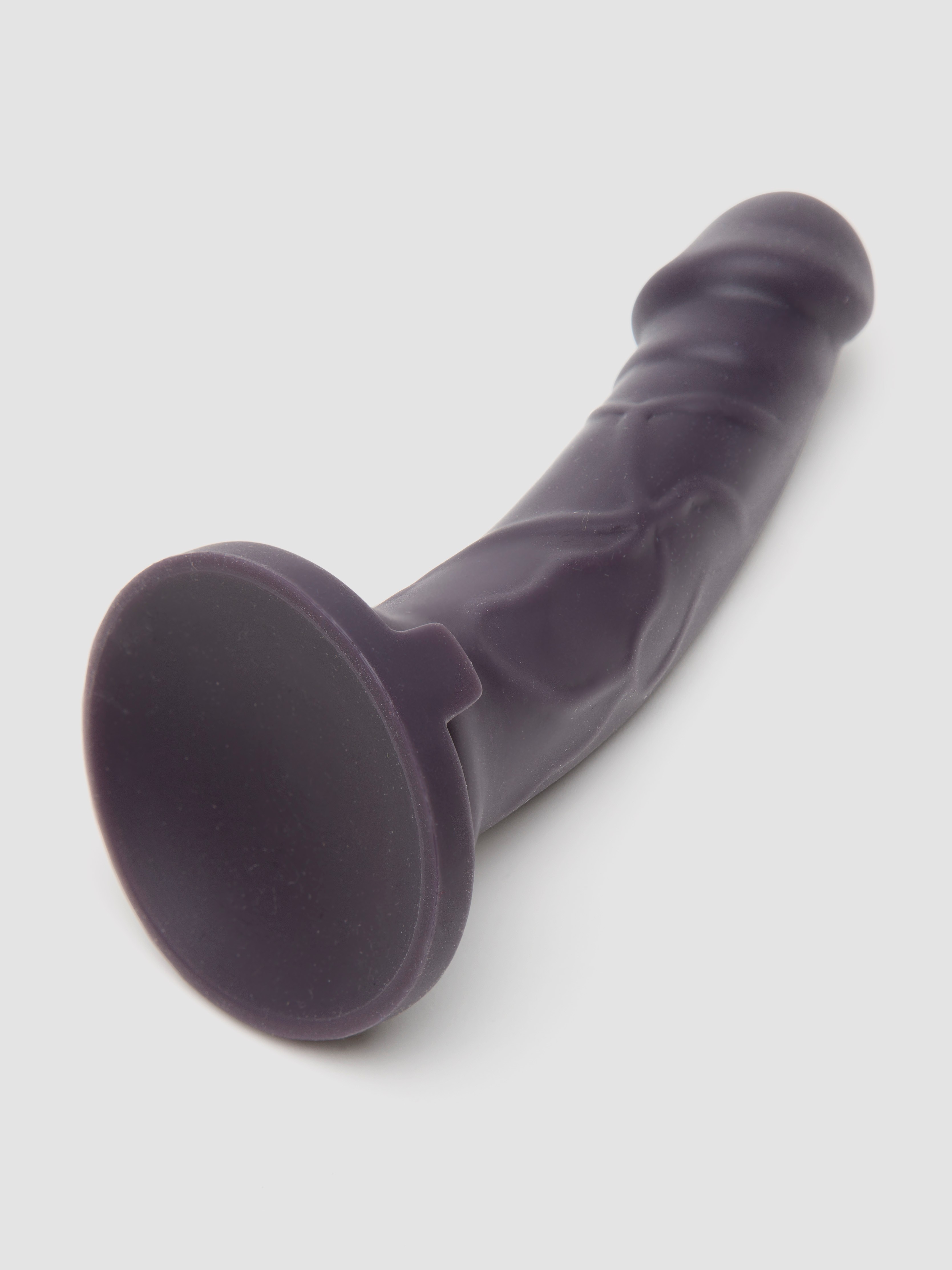 Lifelike Lover Luxe Realistic Colour-Changing Silicone Dildo 7 Inch, Black, hi-res