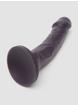 Lifelike Lover Luxe Realistic Colour-Changing Silicone Dildo 7 Inch, Black, hi-res