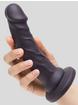Lifelike Lover Luxe Realistic Colour-Changing Silicone Dildo 7 Inch, Black, hi-res
