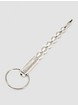 Penis Plug Hollow Ribbed Urethral Dilator 13mm, Silver, hi-res