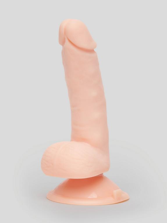 Lifelike Lover Classic Dual-Density Dildo with Moving Foreskin 6 Inch, , hi-res
