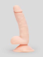 Lifelike Lover Classic Dual-Density Dildo with Moving Foreskin 6 Inch, Flesh Pink, hi-res