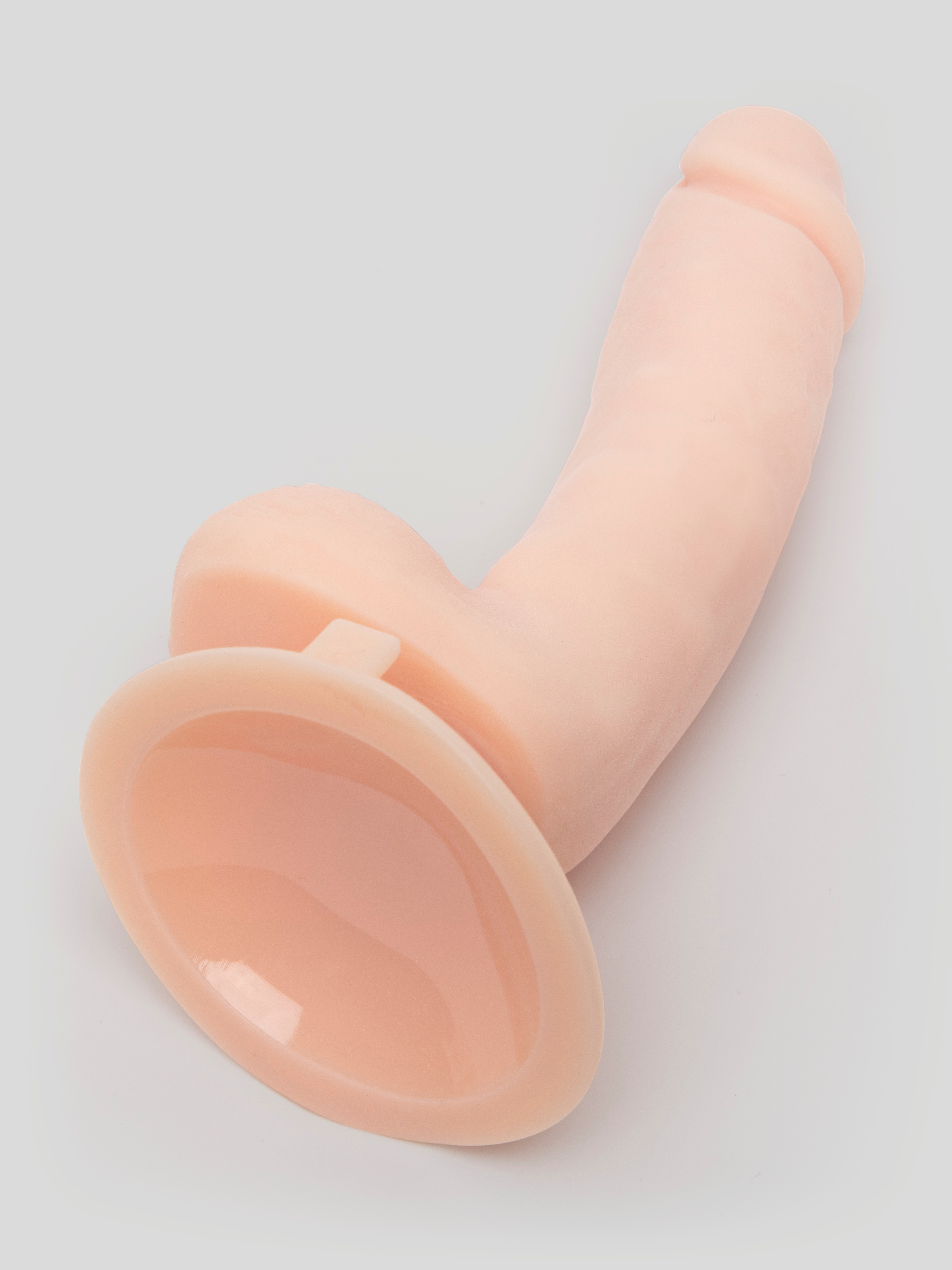 Lifelike Lover Classic Dual-Density Dildo with Moving Foreskin 6 Inch, Flesh Pink, hi-res
