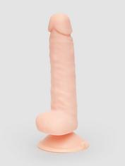 Lifelike Lover Classic Dual-Density Dildo with Moving Foreskin 8 Inch, , hi-res