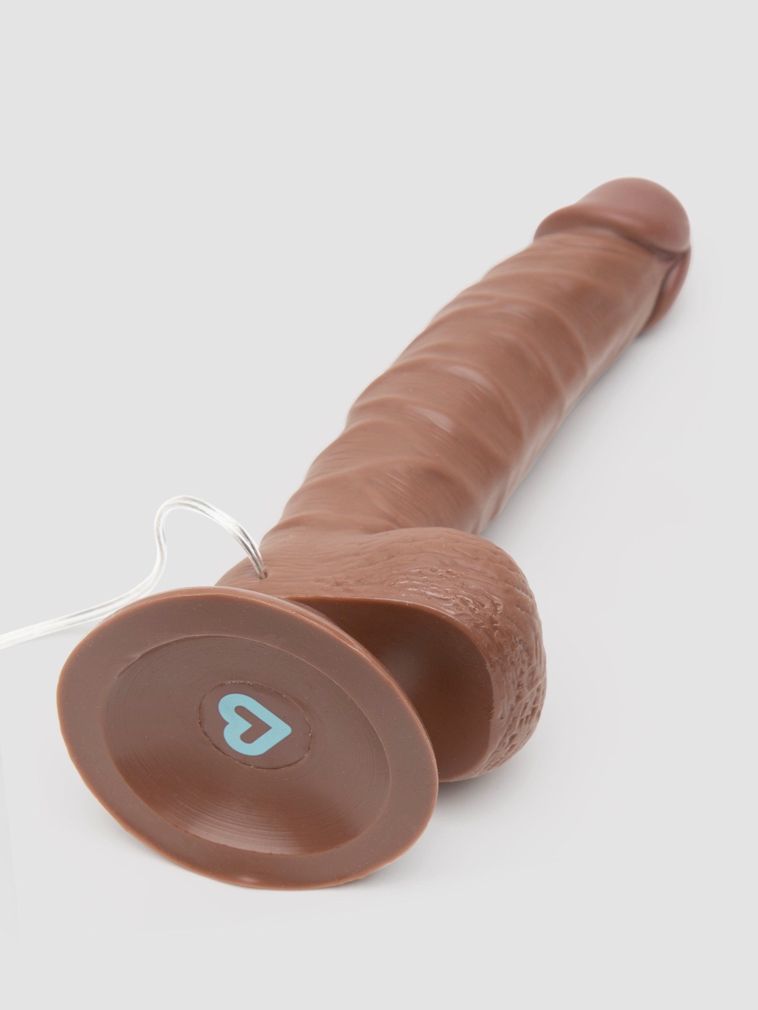 Lifelike Lover Classic Realistic Dildo Vibrator 8 Inch, Flesh Brown, hi-res