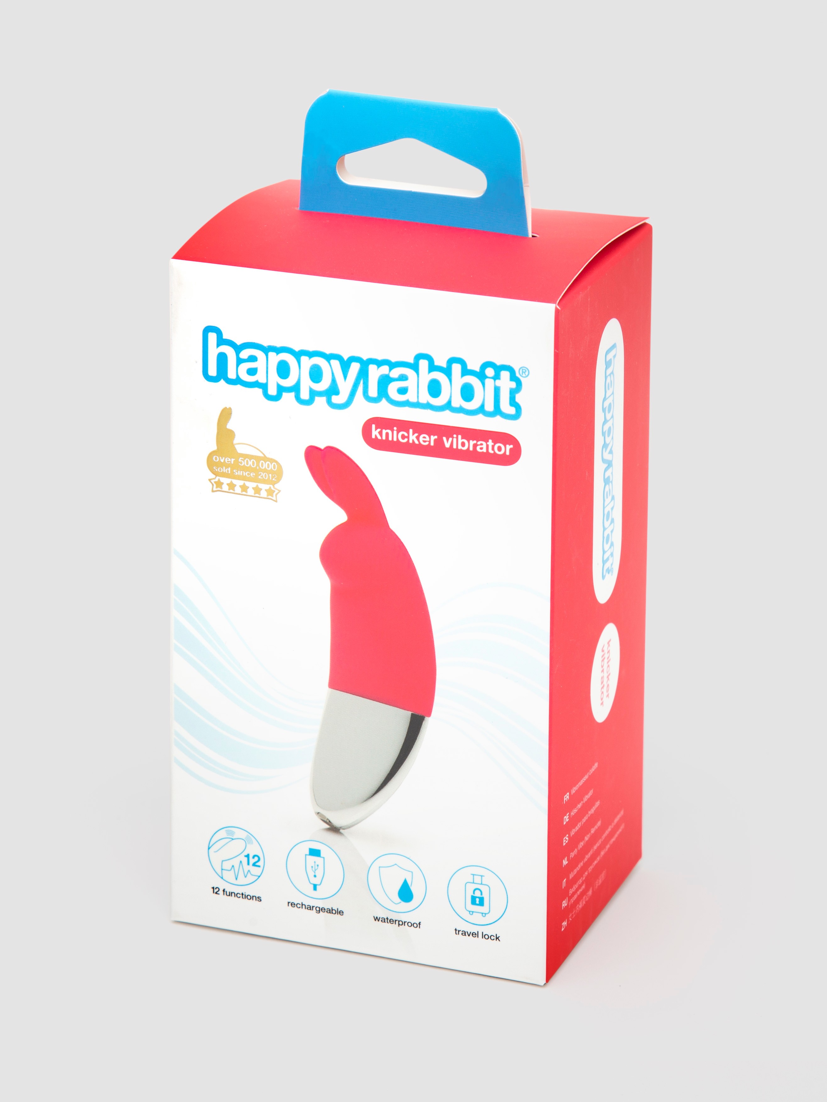 Happy Rabbit Rechargeable Knicker Vibrator , Pink, hi-res
