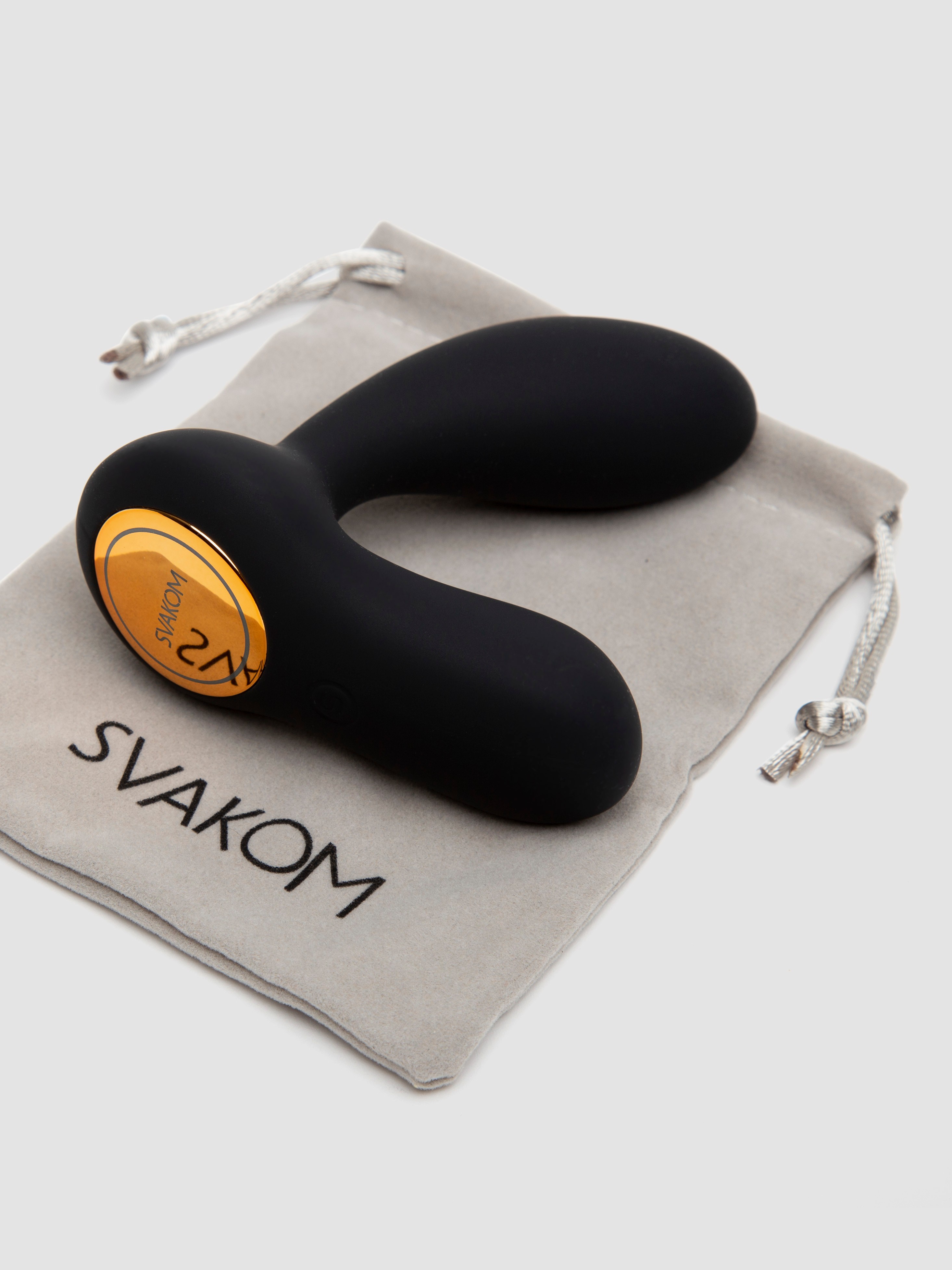 Svakom Vick Neo Interactive App Controlled Rechargeable Prostate Massager, Black, hi-res