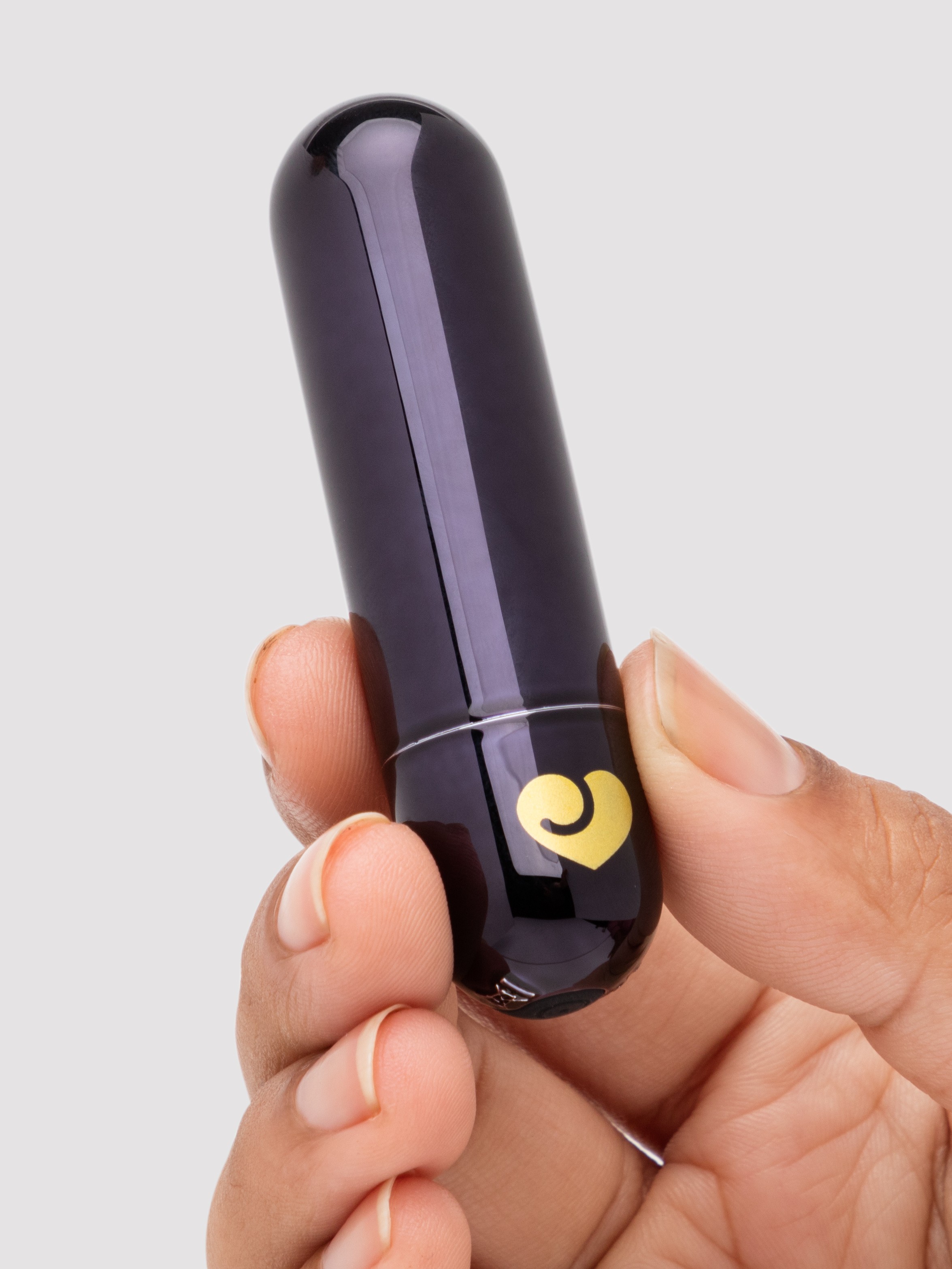 Lovehoney Glow Up Rechargeable Bullet Vibrator, Black, hi-res