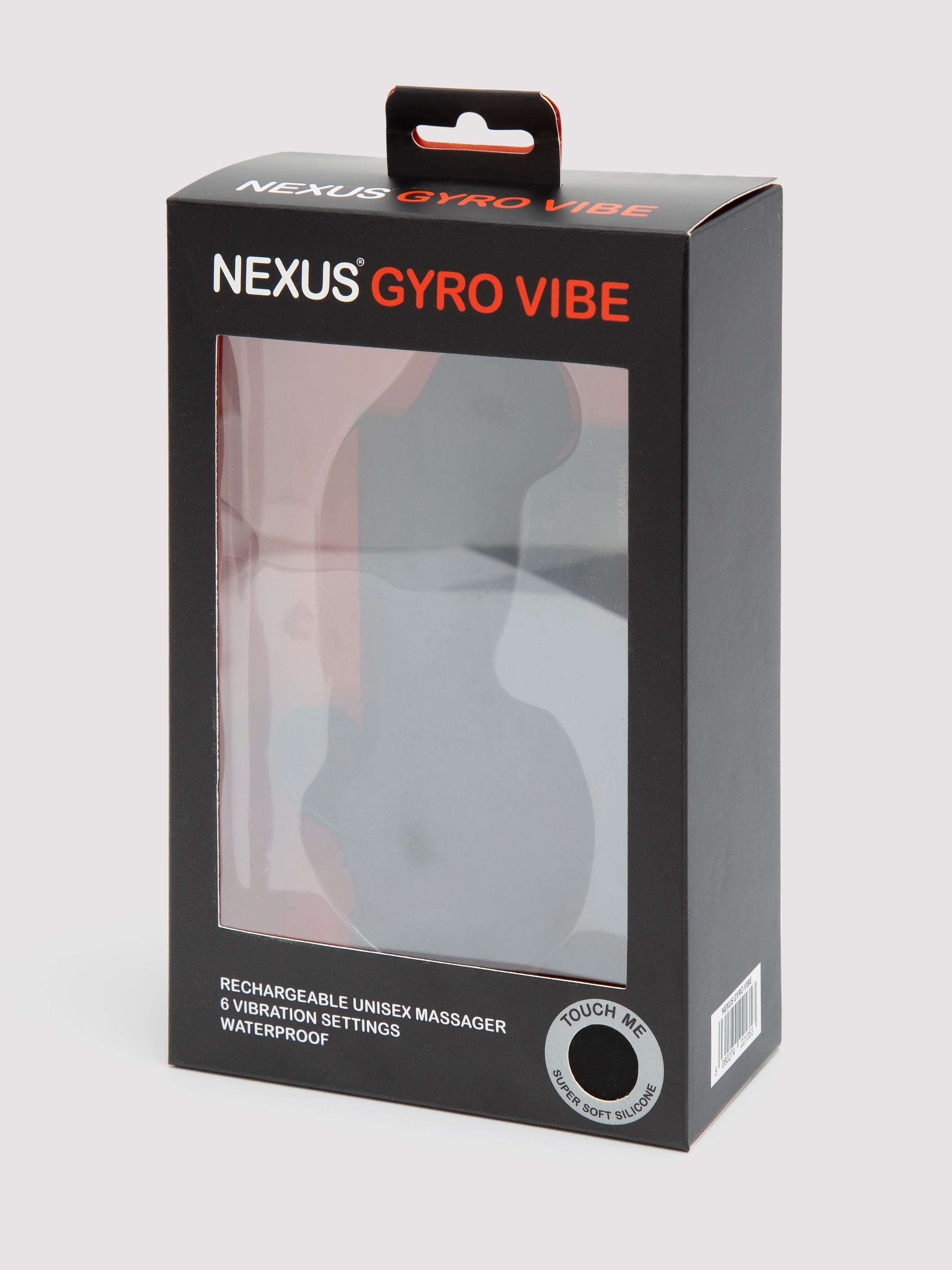 Nexus Gyro Vibe Hands-Free Rotating P-Spot Vibrator, Black, hi-res