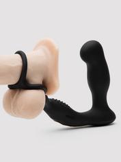 Nexus Revo Embrace rotierender doppelter Penisring-Prostatamassagestab, Schwarz, hi-res