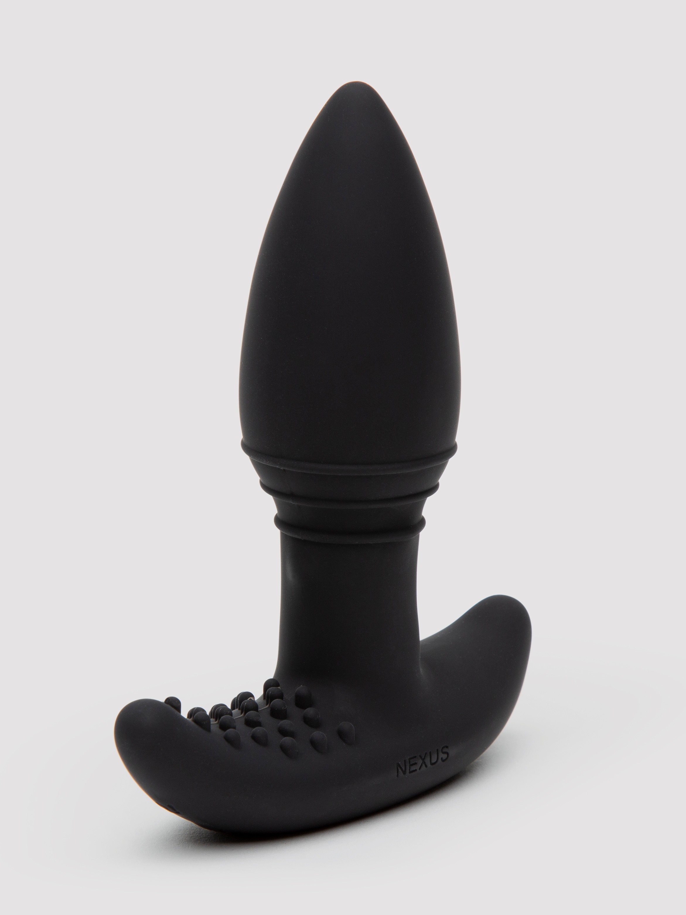 Nexus B-Stroker Remote Control Vibrating Rimming Butt Plug 4.5, Black, hi-res