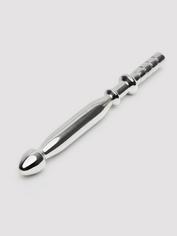 Penis Plug Double-Ended Stainless Steel Penis Plug 11mm, Silver, hi-res