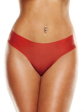 Premium Latex Red Brazilian Panties 