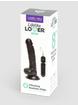 Lifelike Lover Classic Realistic Dildo Vibrator 8 Inch, Black, hi-res