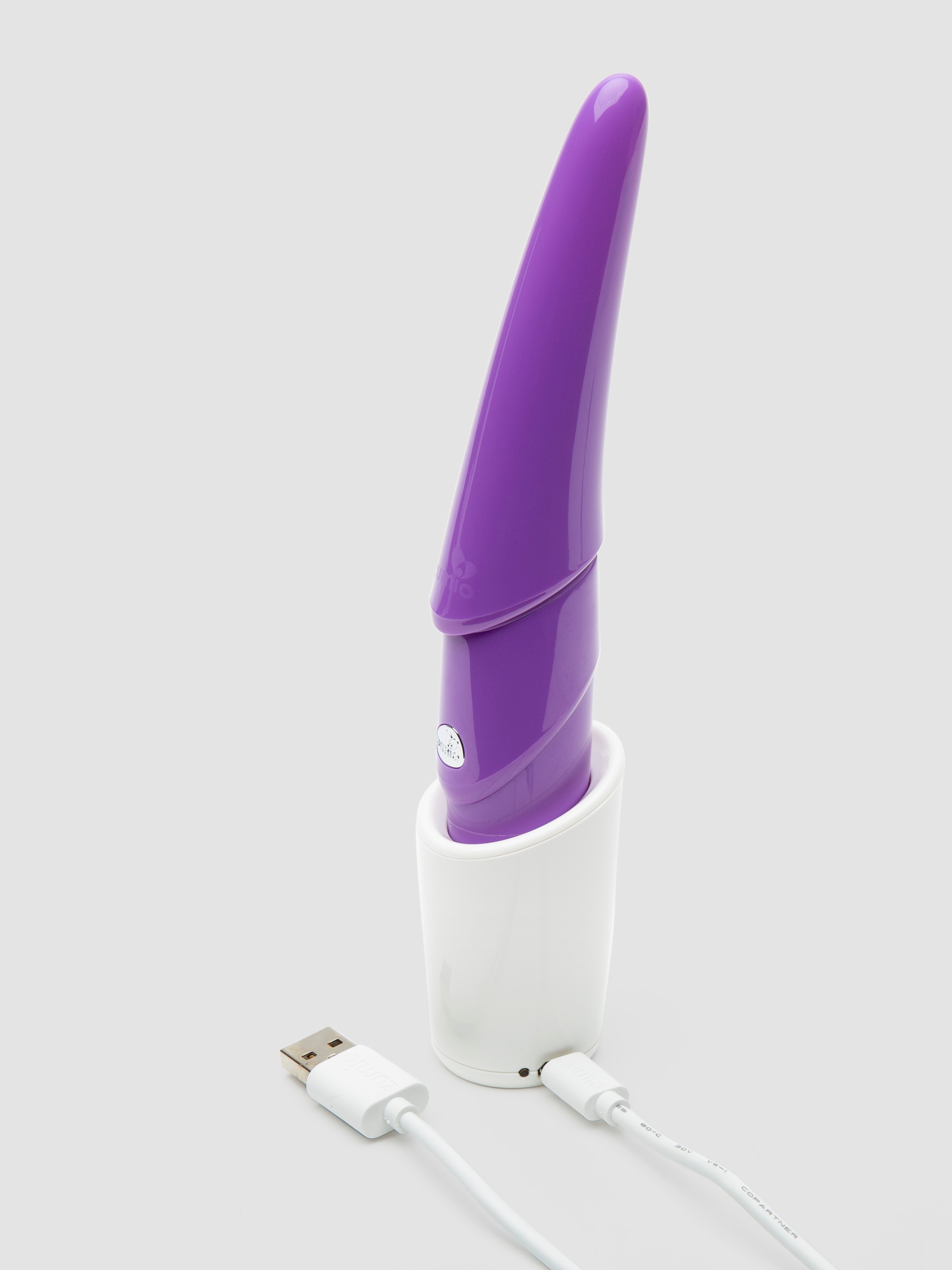Zumio S Rechargeable Deep Stimulation SpiroTIP Clitoral Stimulator, Purple, hi-res