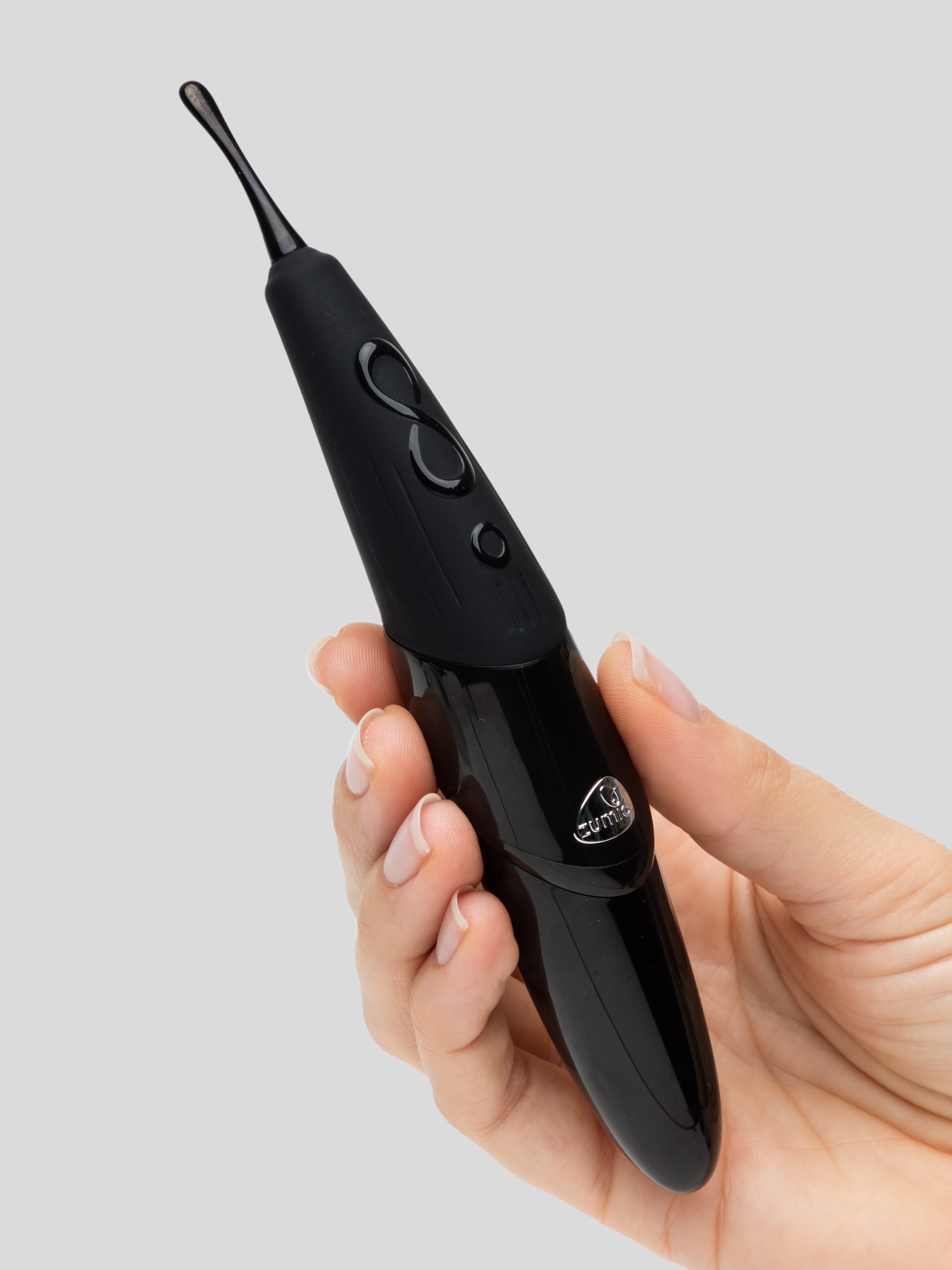 Zumio E Rechargeable Deep Stimulation SpiroTIP Clitoral Stimulator, Black, hi-res