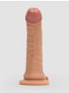 Lifelike Lover Ultra Realistic Suction Cup Dildo 7 Inch, Flesh Tan, hi-res