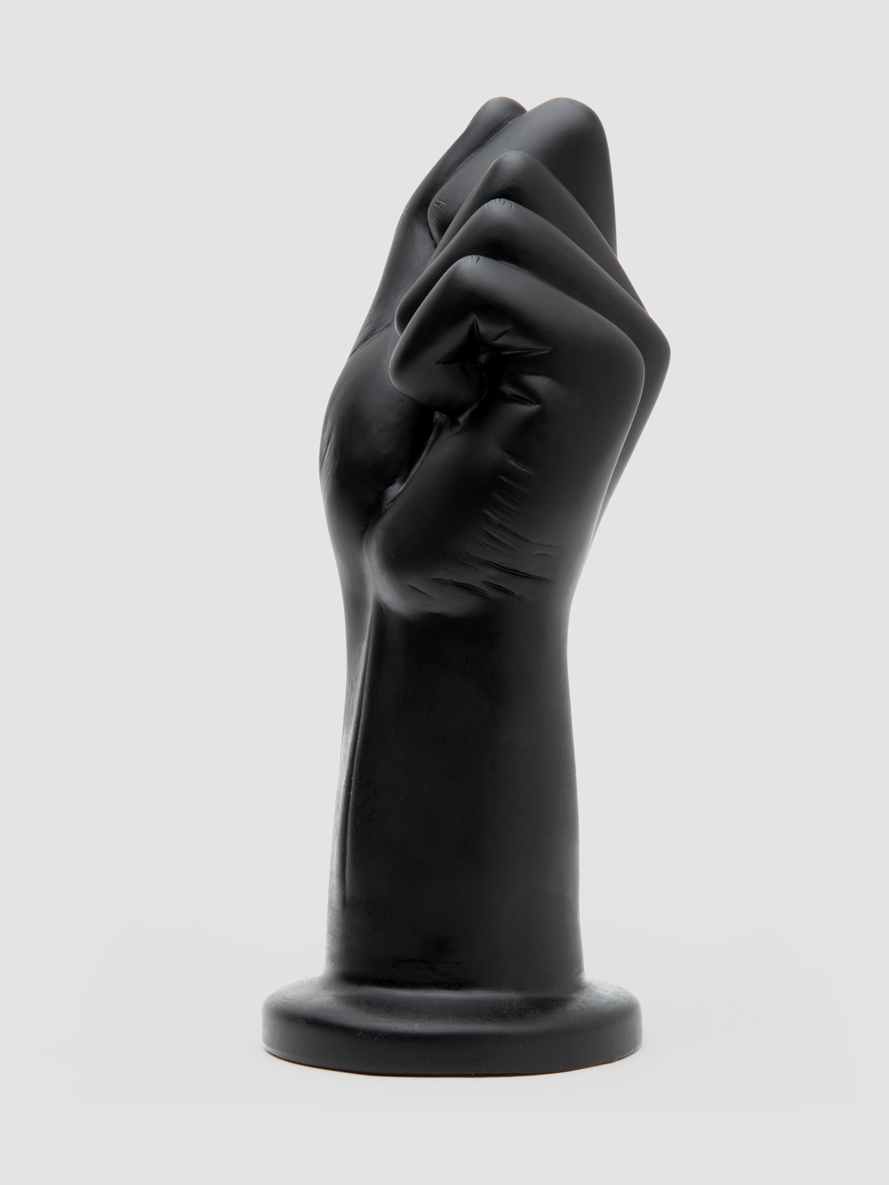 Buttr Extra Large Anal Fisting Dildo 9.5 Inch, Black, hi-res