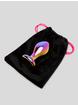 Lovehoney Sensual Glass Small Iridescent Butt Plug 3 Inch, Rainbow, hi-res