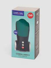 Vibrador masculino recargable Cobra Libre II de Fun Factory X Lovehoney, Azul, hi-res