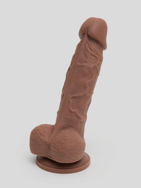 Lifelike Lover Luxe Realistic Silicone Dildo 6 Inch, Flesh Brown, hi-res