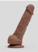Gode réaliste silicone Luxe 14 cm rose chair, Lifelike Lover, Couleur peau brune, hi-res