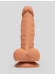 Lifelike Lover Luxe Realistic Silicone Dildo 6 Inch, Flesh Tan, hi-res