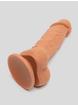 Lifelike Lover Luxe Realistic Silicone Dildo 6 Inch, Flesh Tan, hi-res