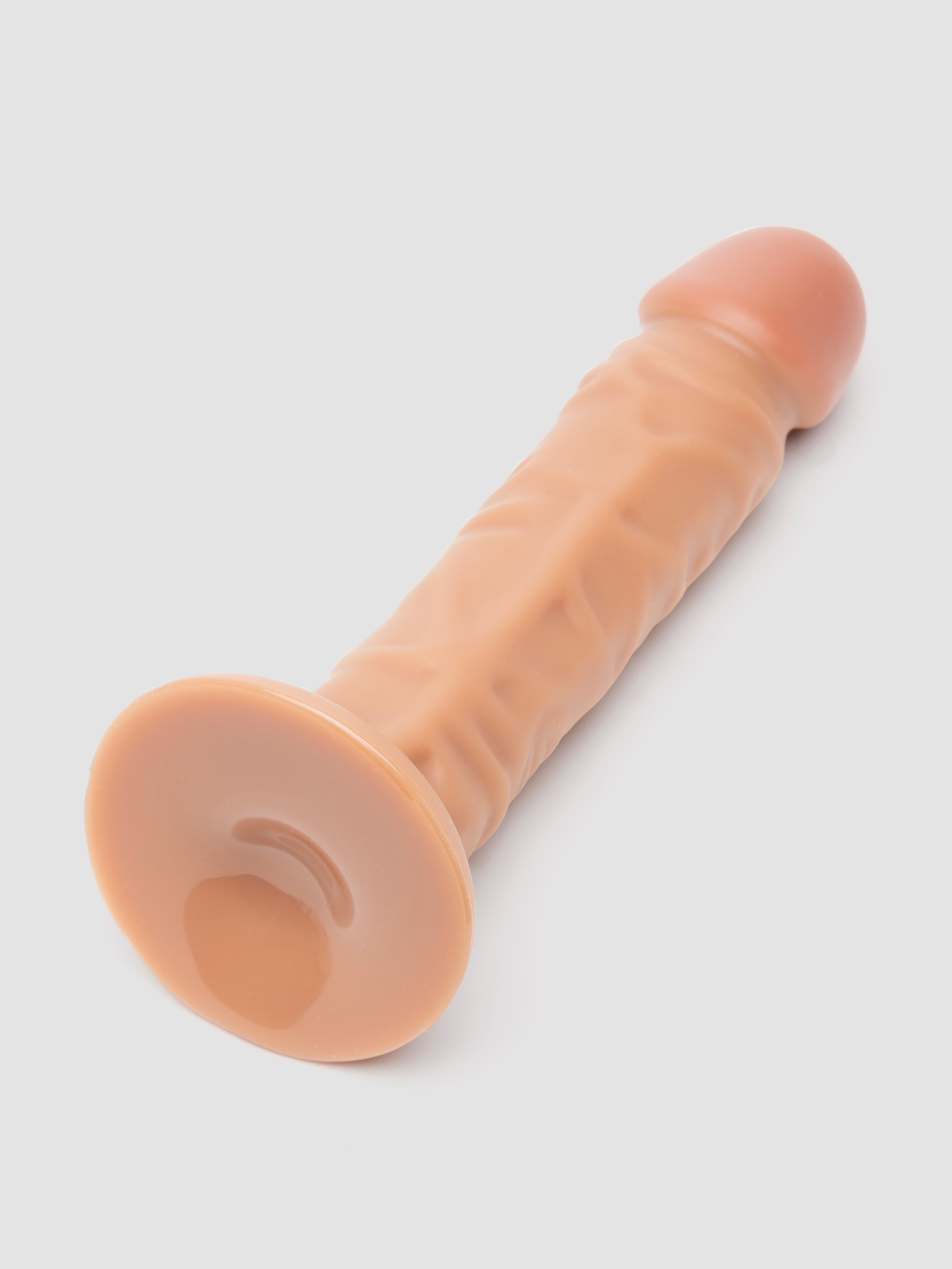 Lifelike Lover Basic Realistic Suction Cup Dildo 8 Inch, Flesh Tan, hi-res