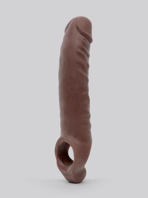 Lovehoney Mega Mighty Penisverlängerung mit Hodenschlaufe (+7,5 cm), Hautfarbe (braun), hi-res