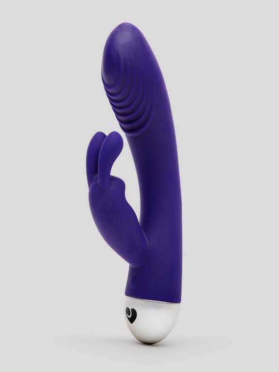 Lovehoney Wonder Bunny Rechargeable Silicone Rabbit Vibrator , Purple, hi-res