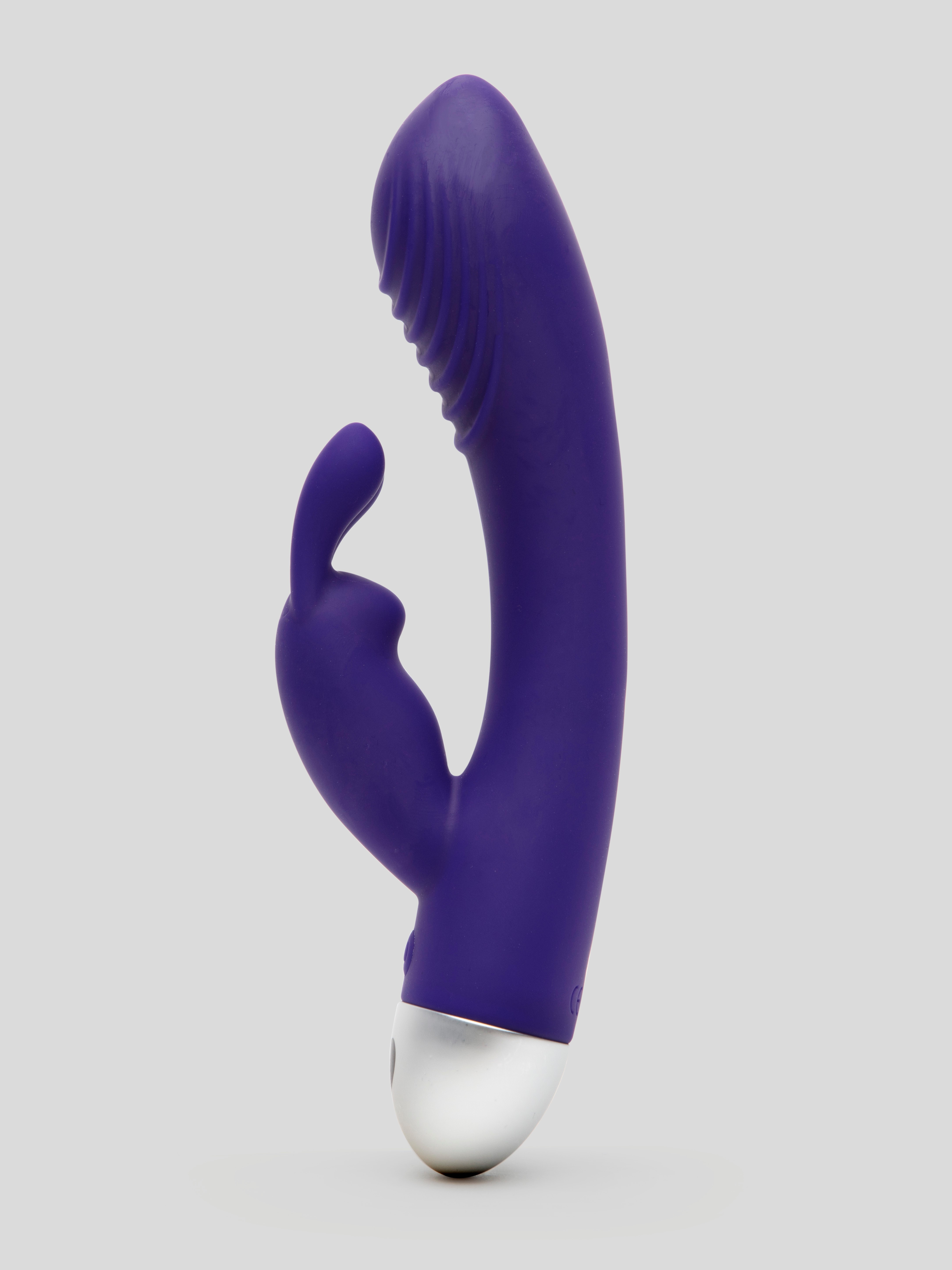Lovehoney Wonder Bunny Rechargeable Silicone Rabbit Vibrator , Purple, hi-res