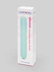 Lovehoney Silencer Rechargeable Classic Vibrator, Blue, hi-res
