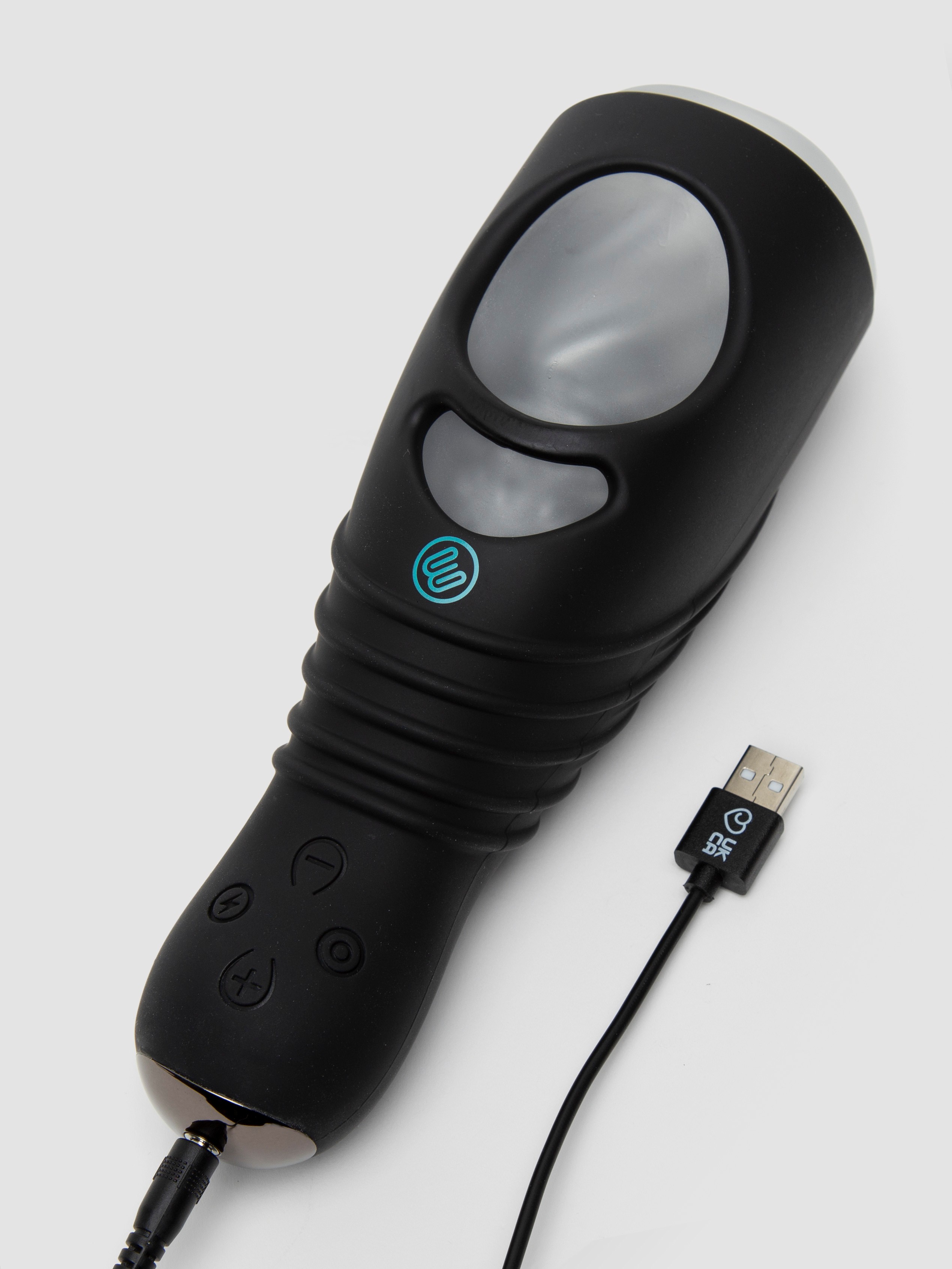 Blowmotion Real-Feel Turbo Power Male Masturbator, Black, hi-res