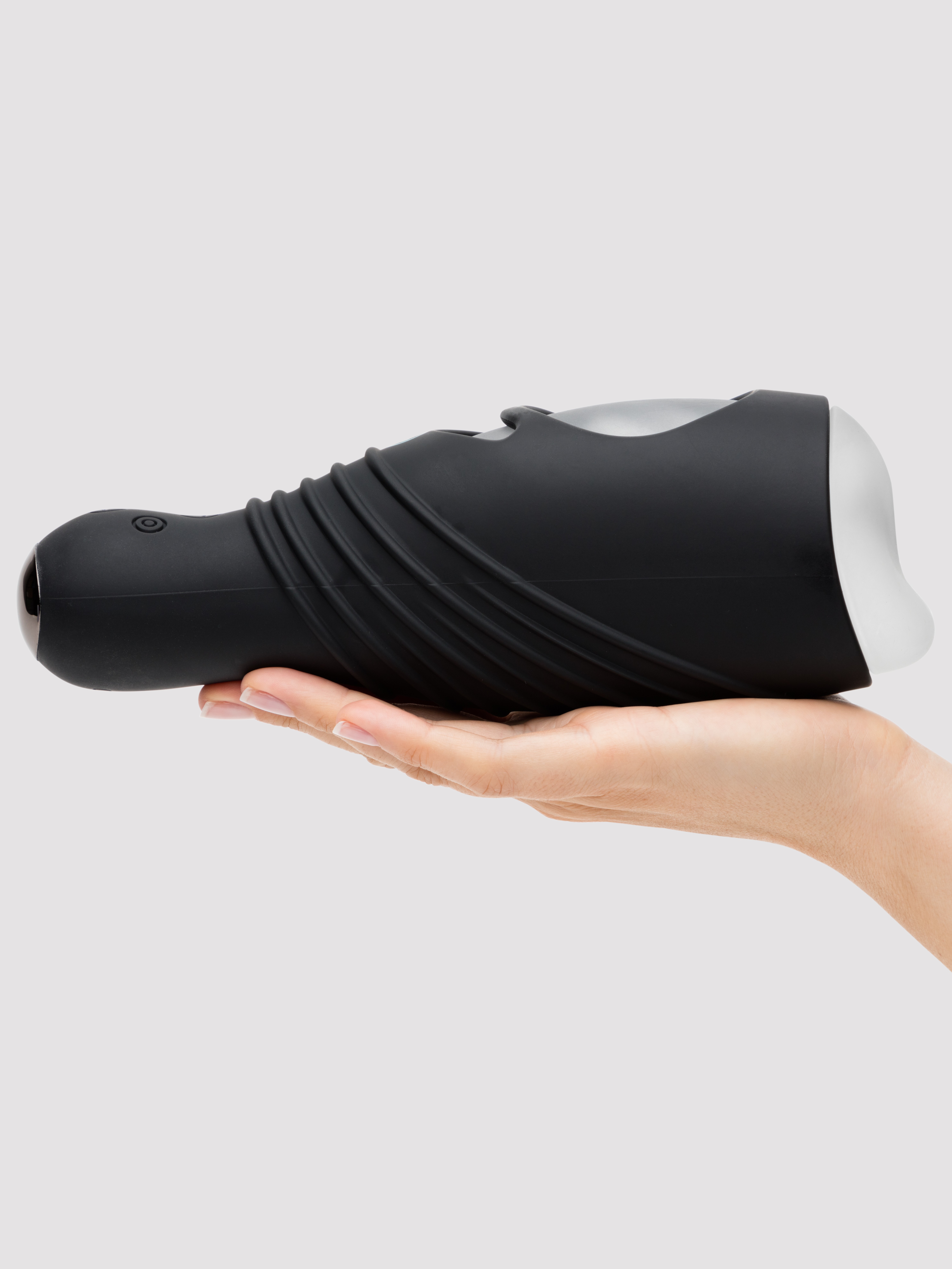 Blowmotion Real-Feel Turbo Power Male Masturbator, Black, hi-res