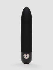 Lovehoney Mini Thrill aufladbarer Bullet-Vibrator aus Silikon, Schwarz, hi-res