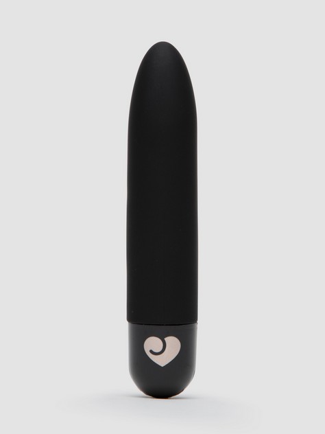 Lovehoney Mini Thrill Rechargeable Silicone Bullet Vibrator, Black, hi-res