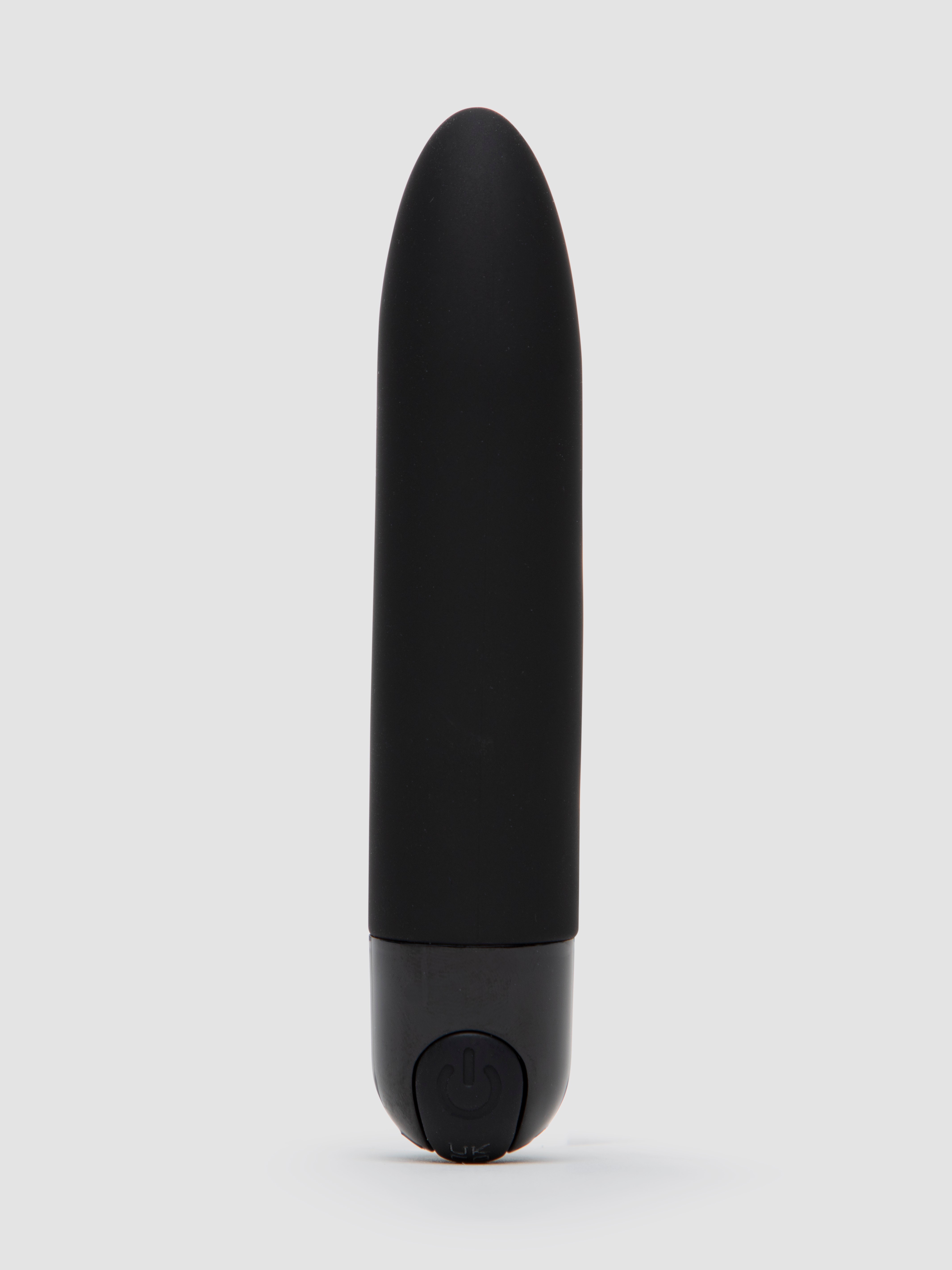 Lovehoney Mini Thrill Rechargeable Silicone Bullet Vibrator, Black, hi-res