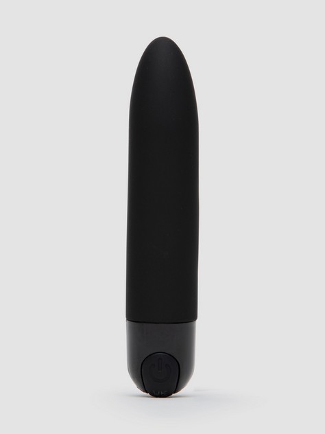 Lovehoney Mini Thrill Rechargeable Silicone Bullet Vibrator, Black, hi-res