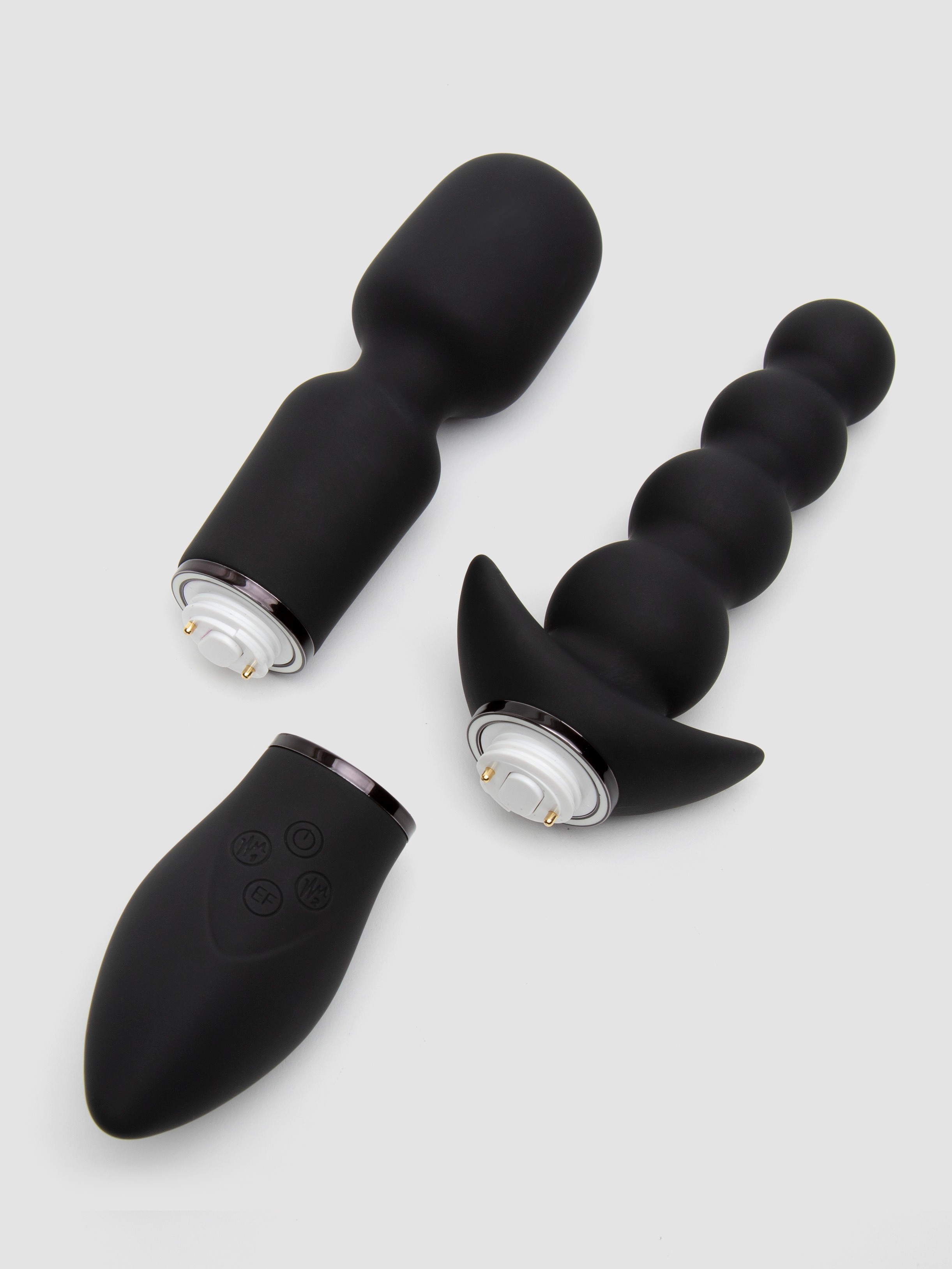 Switch Luxury Pleasure Vibrator Gift Set (4 Piece), Black, hi-res