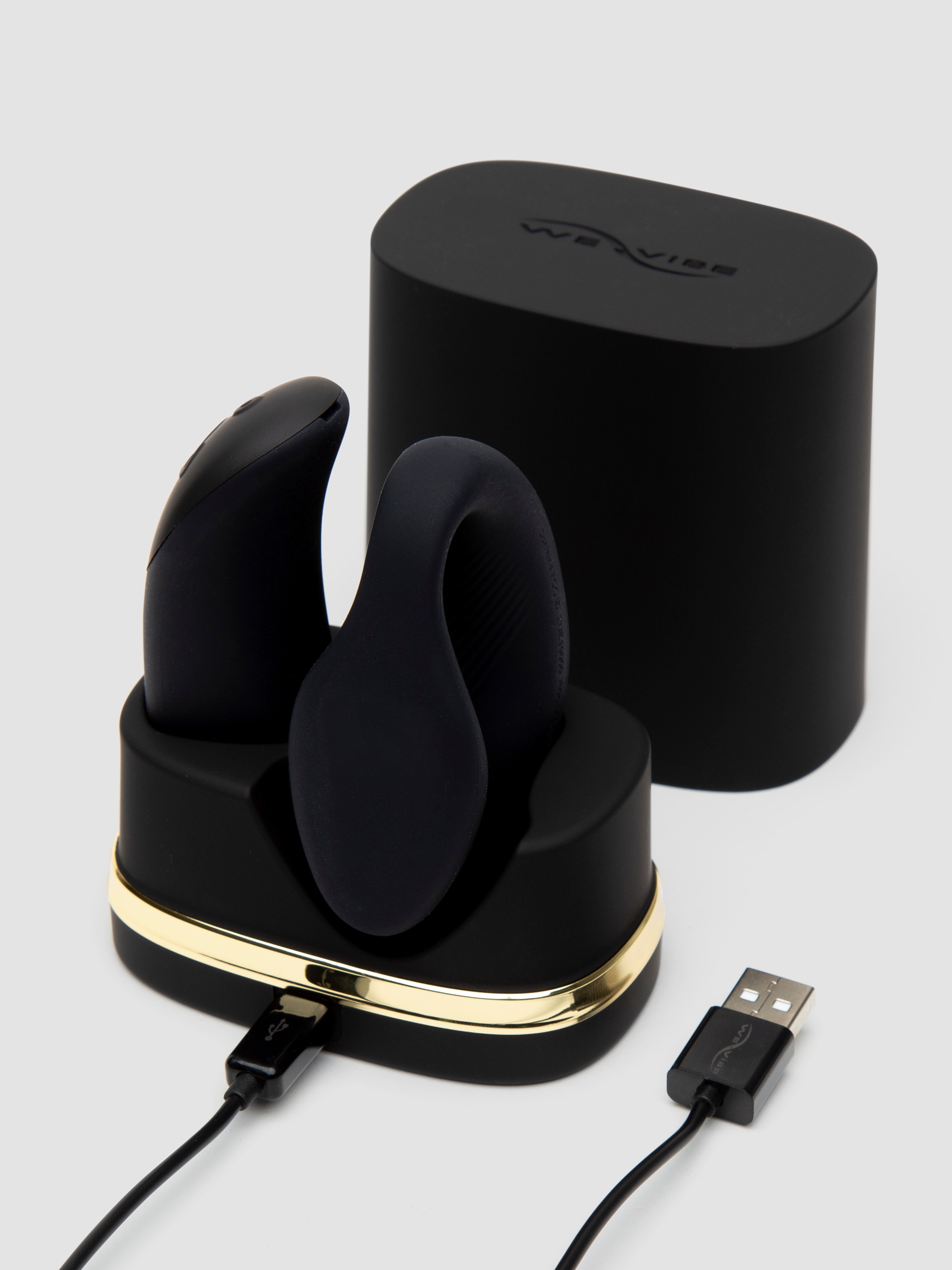 Womanizer X We-Vibe Golden Moments Limited Edition Pleasure Collection, Black, hi-res
