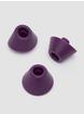 Womanizer X Lovehoney InsideOut Replacement Heads (3 Pack), Purple, hi-res